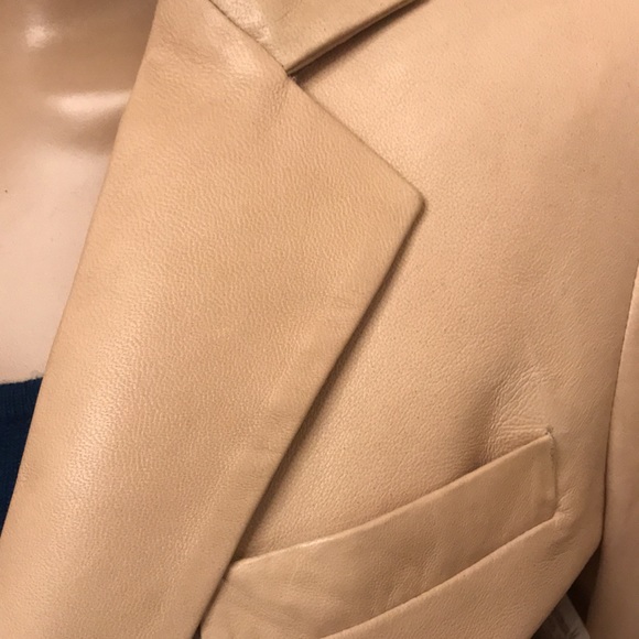 RAG & BONE Leather Charles Blazer Sz 0 - Picture 7 of 10